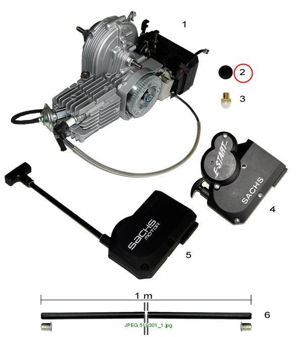 BLIND GROMMET 12 black Compressor Saxonette 09