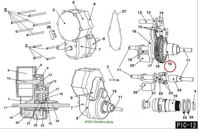 output shaft bushing