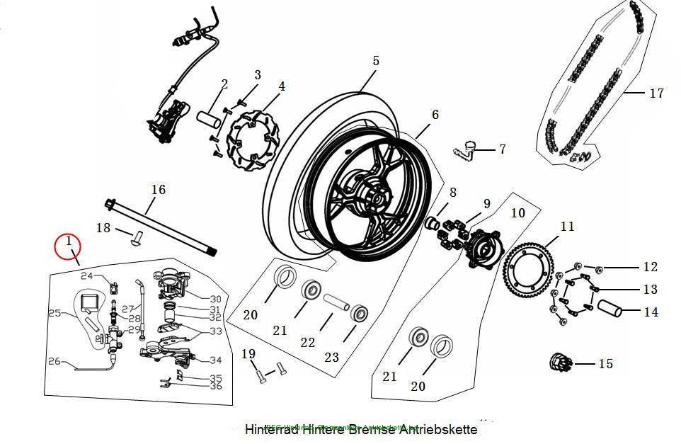 BRAKE ASSY RR
