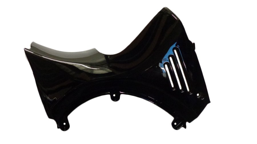 Front right seat bench trim black