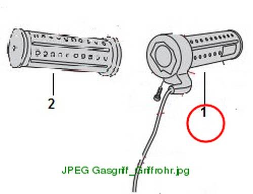 Gasgriff Speed E