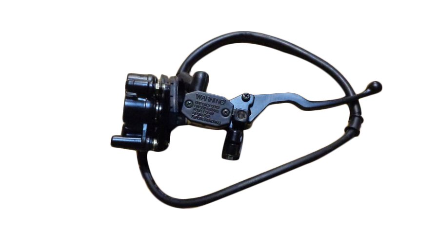 FRONT BRAKE DISC ASSY (DARK BLACK)