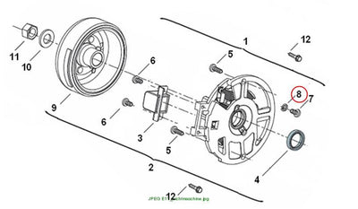 Federscheibe 4mm