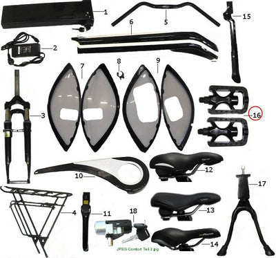 "Pedal WELLGO C-33 9/16"""