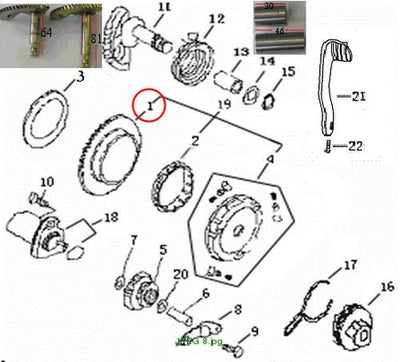 START GEAR ASSY