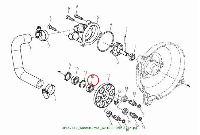 BEARING 608 LU
