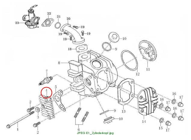 Cylinder head cover