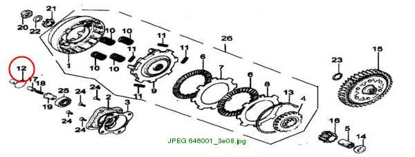Push rod set