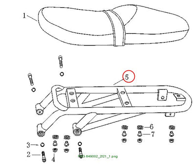 Seat Holder(Silver)