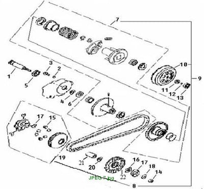 DRIVE ASSY 6g