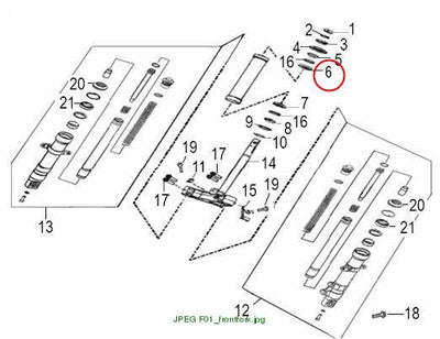 RACE, STEERING INNER, UPPER