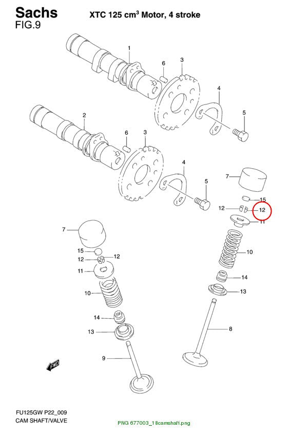 COTTER, VALVE