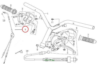 Throttle Cable assy.