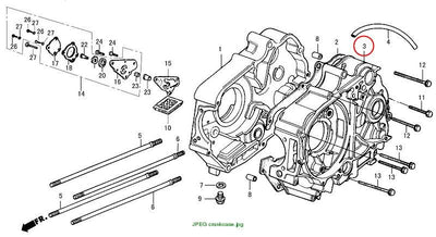 CRANKCASE L BLACK