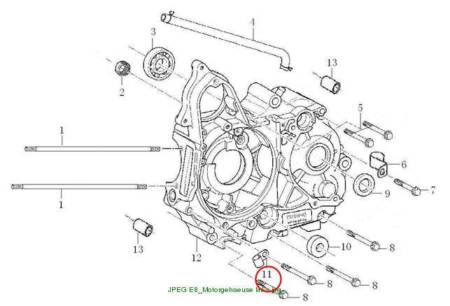 CLIP, OVERFLOW PIPE