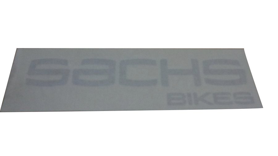 "AUFKLEBER ""sachs-bikes""silberSaxy 25/45"
