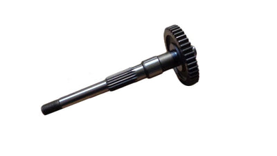 Output shaft for rear brake disc