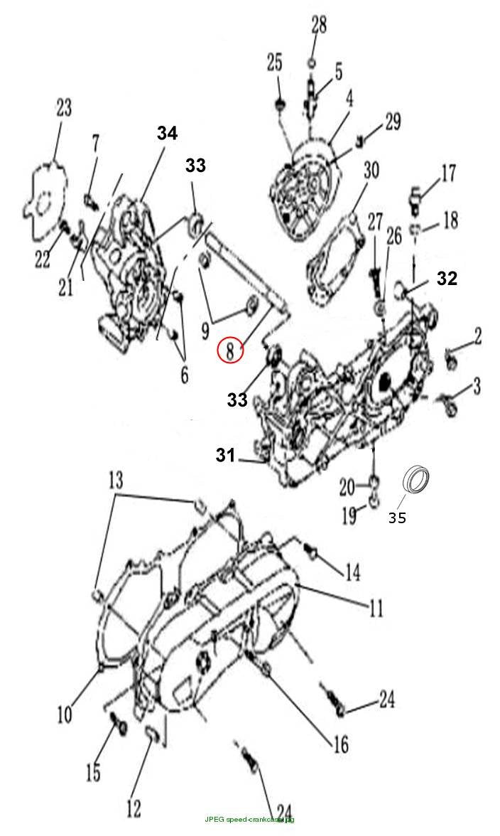 AXLE, ENGINE MOUNT