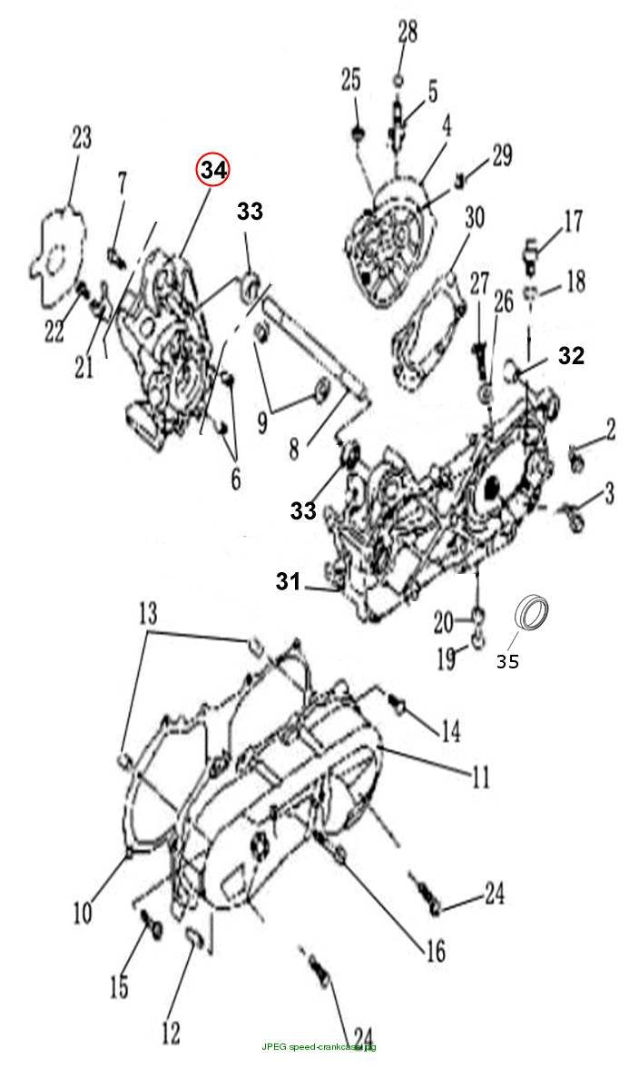 CRANKCASE, RH