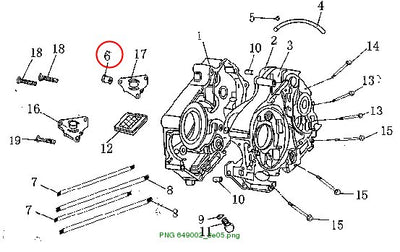 Shaft Bush,Oil Pump Sprocket Wheel