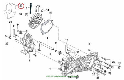 Crankcase gasket