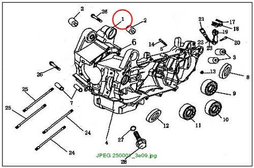 CRANKCASE, R.