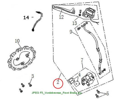 DISC BRAKE ASSY., FR. MODEL 2 REAR DI