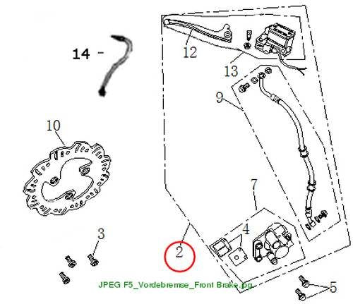 DISC BRAKE ASSY., FR. MODEL 2 REAR DI