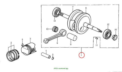 CRANKSHAFT COMP