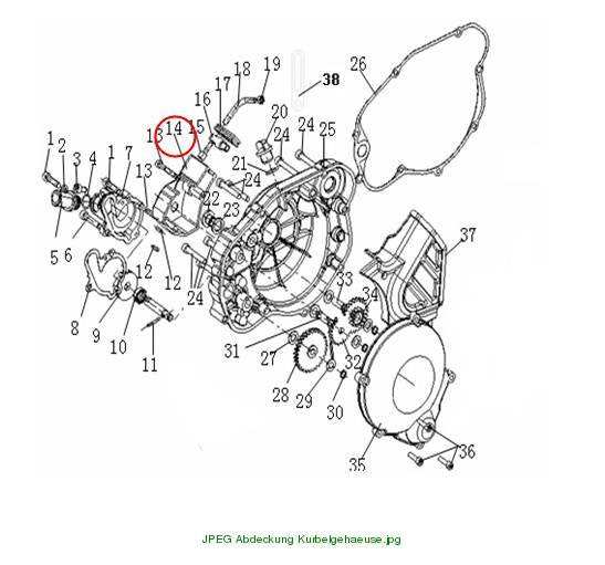Oil pump cover