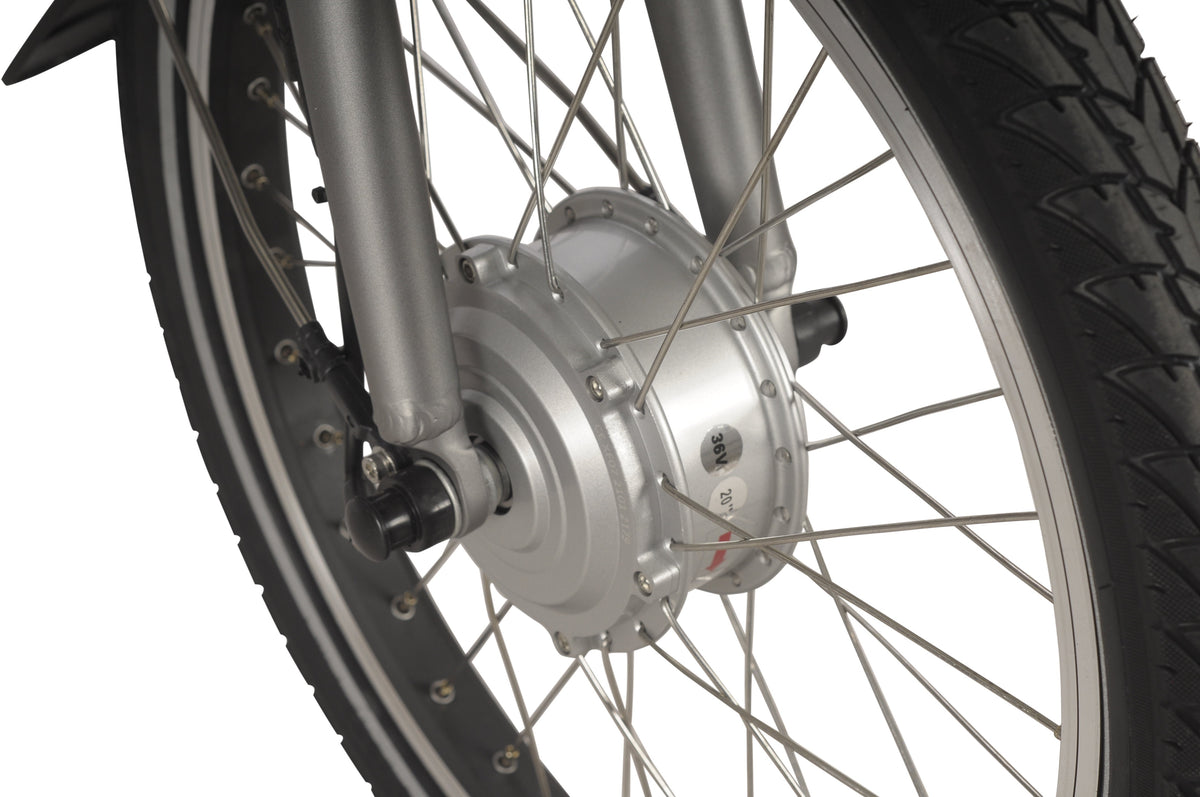 SAXONETTE Comfort Plus 4.0 U28x45 7GNabeRT FG 11,6Ah VM silber matt (B-Ware)