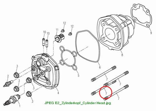 STUD BOLT M7x112