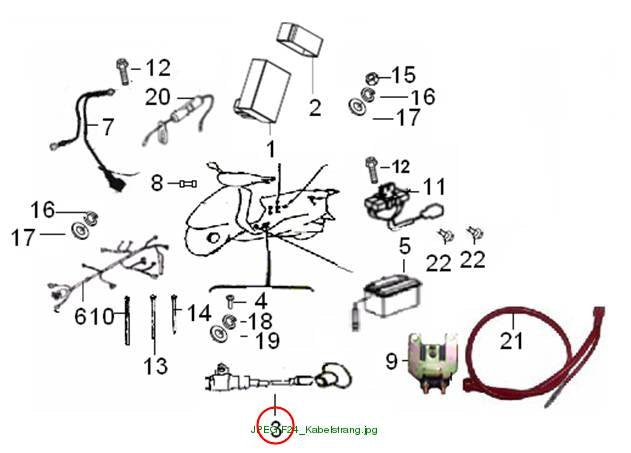 Ignition coil w/ connector