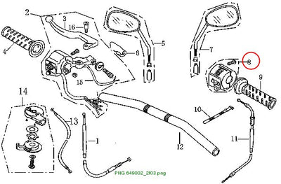 SWITCH ASSY RIGHT