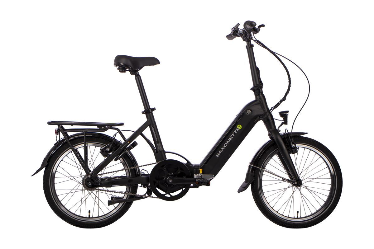SAXONETTE Compact Premium Plus U20x40 7GNabeRT SG 10Ah MM schwarz matt