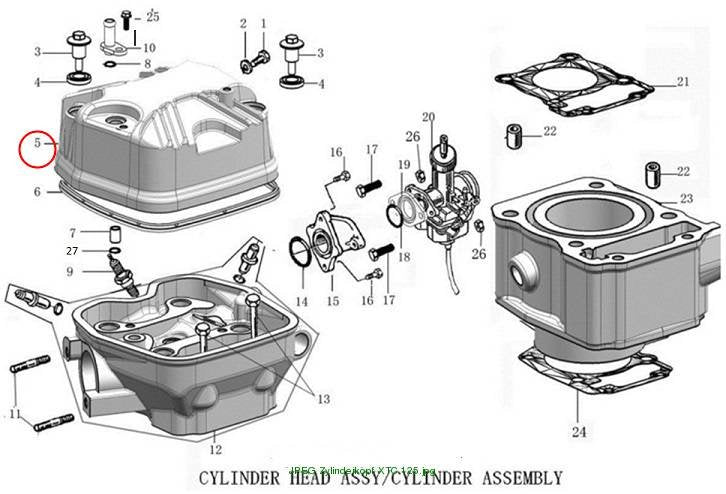 Cylinder head cover