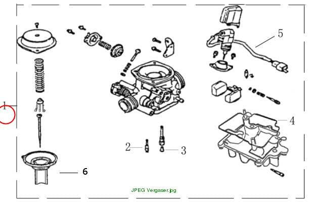Carburetor Assy. 25km/h (main jet 60)