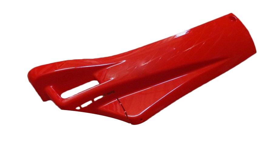 Right fairing running board red