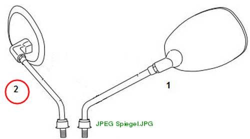 Spiegel Rechts Speed E