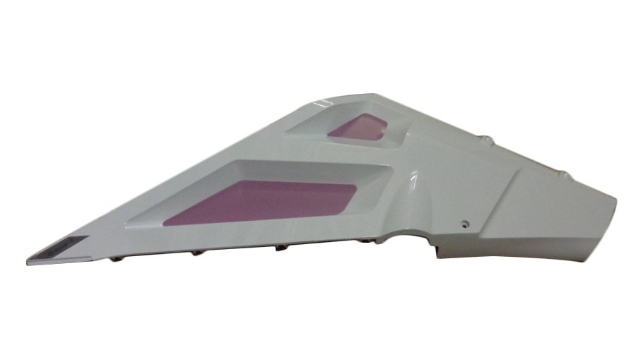 Batterybox right cover, white/violet