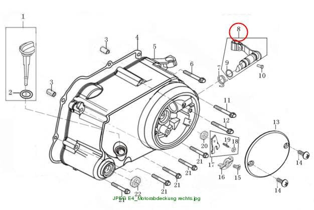 CONTROLLING ARM ASSEMBLY, CLUTCH