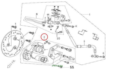 Pump comp.,disk brake