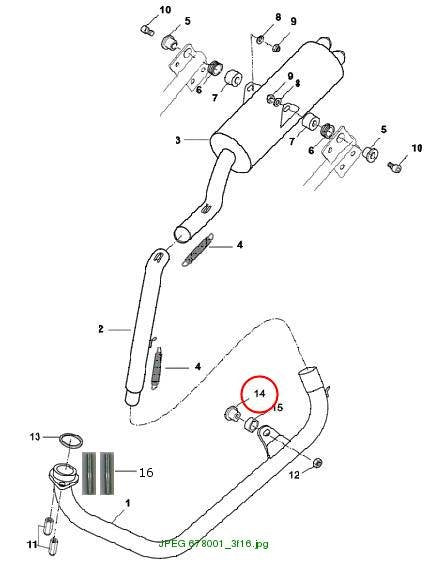 Exhaust Pipe Fix T-Bush