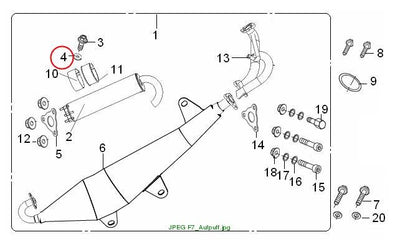 Federscheibe 6mm