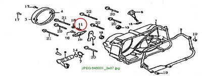 Adjusting screw