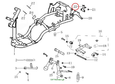 Bracket.Fuel Tank