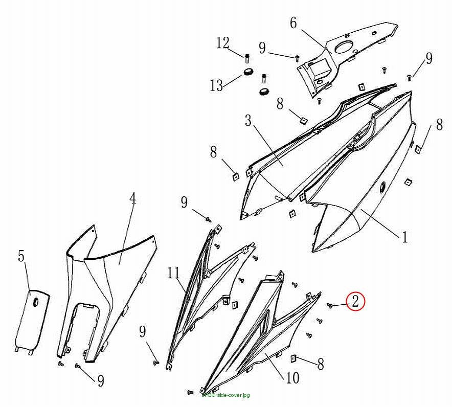 Sheet metal screw 4.2×12