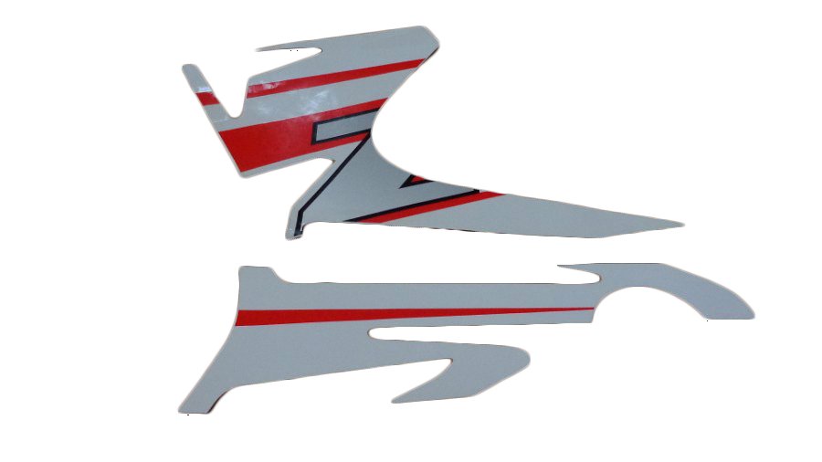 Sticker (left fuel tank upper) ZX