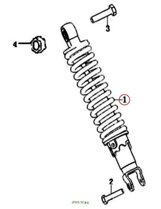 RR. SHOCK ABSORBER COMP. ASSY