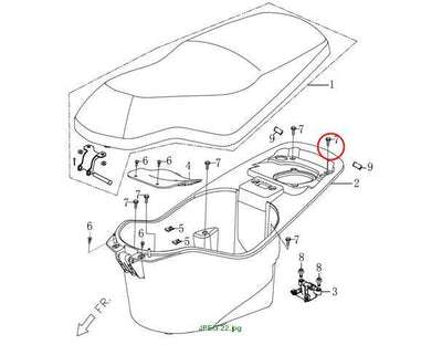 Seat Assy. (URBANO)